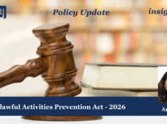 Unlawful Activities Prevention Act – 2026 – IMPRI Impact And Policy Research Institute Unlawful Activities Prevention Act - 2026