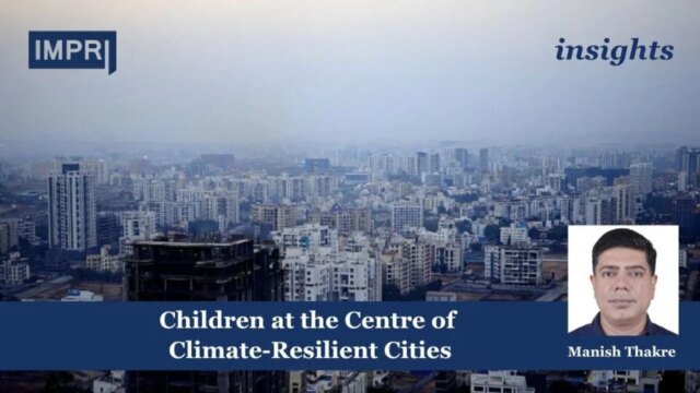 Children At The Centre Of Climate-Resilient Cities
