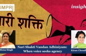 Nari Shakti Vandan Adhiniyam: When Voice Seeks Agency Nari Shakti Vandan Adhiniyam When voice seeks agency 1
