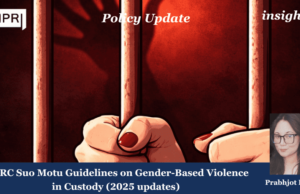 NHRC Suo Motu Guidelines On Gender-Based Violence In Custody (2025 Updates) – IMPRI Impact And Policy Research Institute NHRC Suo Motu Guidelines on Gender-Based Violence in Custody (2025 updates)