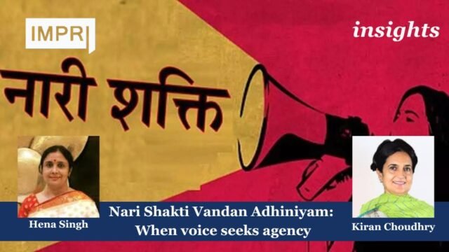 Nari Shakti Vandan Adhiniyam When voice seeks agency 1