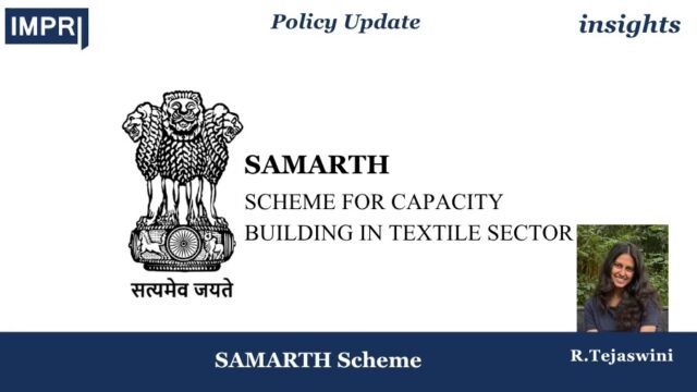 SAMARTH SCHEME - IMPRI Policy Update