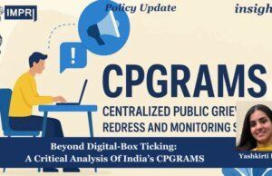 Beyond Digital-Box Ticking: A Critical Analysis Of India’s CPGRAMS – IMPRI Impact And Policy Research Institute Board of Peace 2 2 e1781867314779