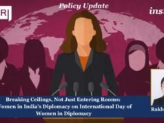 Breaking Ceilings, Not Just Entering Rooms: Women In India’s Diplomacy On International Day Of Women In Diplomacy – IMPRI Impact And Policy Research Institute Board of Peace 1 2 e1782300554562
