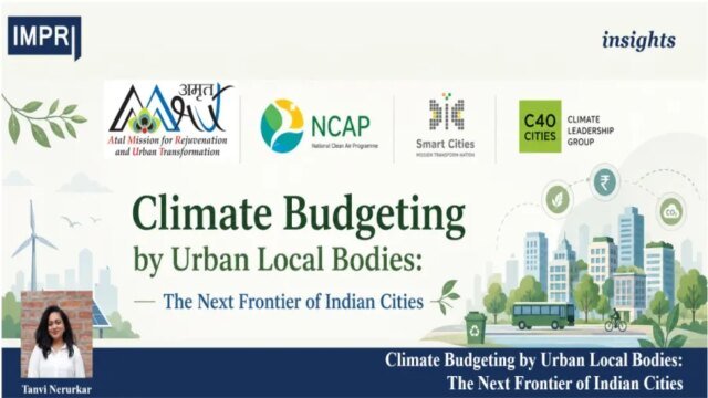 Climate Budgeting By Urban Local Bodies: The Next Frontier Of Indian Screenshot 2026 06 17 at 8.28.27 PM 1