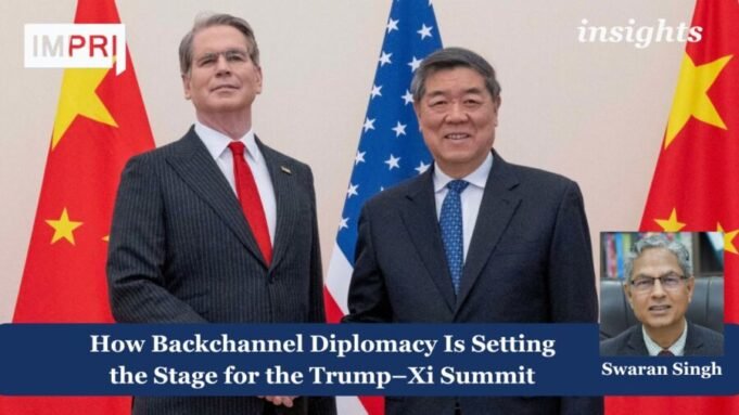 How Backchannel Diplomacy Is Setting The Stage For The Trump -Xi Summit – IMPRI Impact And Policy Research Institute Board of Peace 2 e1780682357269
