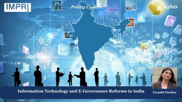 Information Technology And E-Governance Reforms In India Information Technology and E Governance Reforms in India 1