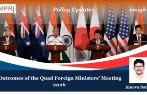 Outcomes Of The QUAD Foreign Ministers’ Meeting 2026 – %si QUAD