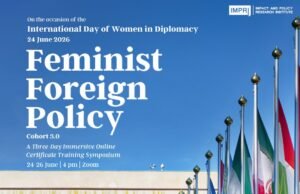 Participants’ List & Details: FFP Feminist Foreign Policy Cohort 3.0 – IMPRI Impact And Policy Research Institute ffp3 cover