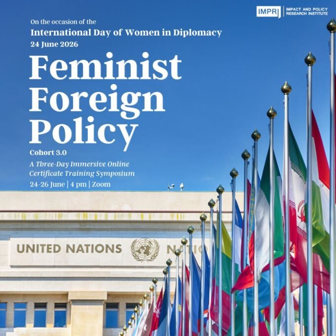 Participants’ List & Details: FFP Feminist Foreign Policy Cohort 3.0 – IMPRI Impact And Policy Research Institute ffp3 cover