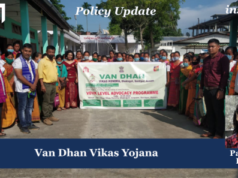 Van Dhan Vikas Yojana – IMPRI Impact And Policy Research Institute PU posting 2.0 3 1
