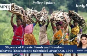 30 Years Of Forests, Funds And Freedom Panchayats (Extension To Scheduled Areas) Act, 1996 mansi poster 2 optimized 200