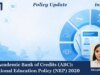 Academic Bank Of Credits (ABC): National Education Policy (NEP) 2020 shivali poster 2