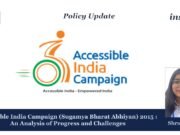 Accessible India Campaign (Sugamya Bharat Abhiyan) 2015 : An Analysis Of Progress And Challenges shruti 4