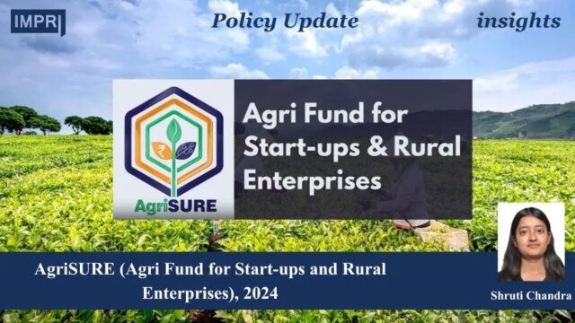 AgriSURE: Strengthening The Agri-Start-up Ecosystem - % PU posting 2.0 4