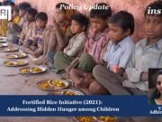 Fortified Rice Initiative (2021): Addressing Hidden Hunger Among Children viksha poster 1
