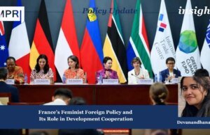 France’s Feminist Foreign Policy And Its Role In Development Cooperation devanandhana poster