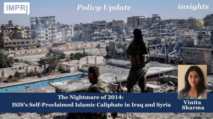 ISIS’s Self-Proclaimed Islamic Caliphate In Iraq And Syria PUposting2.01 2