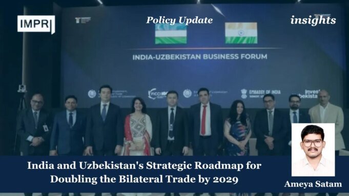 India And Uzbekistan’s Strategic Roadmap For Doubling The Bilateral Trade By 2029 ameya poster 3