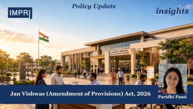 Jan Vishwas (Amendment Of Provisions) Act, 2026 paridhi poster 1