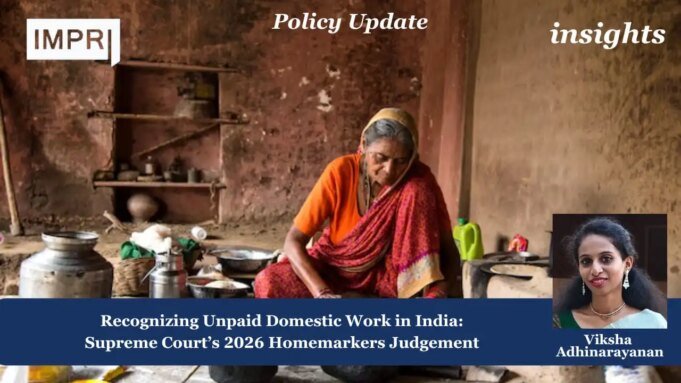 Recognizing Unpaid Domestic Work In India: Supreme Court’s 2026 Homemarkers Judgement WhatsApp Image 2026 07 31 at 1.49.37 PM