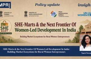 SHE-Marts & The Next Frontier Of Women-Led Development In India Building Market Ecosystems For Rural Women Entrepreneurs tanvi final poster