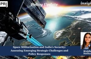 Space Militarisation: Strategic Challenges Policy Responses PUposting2.01 4
