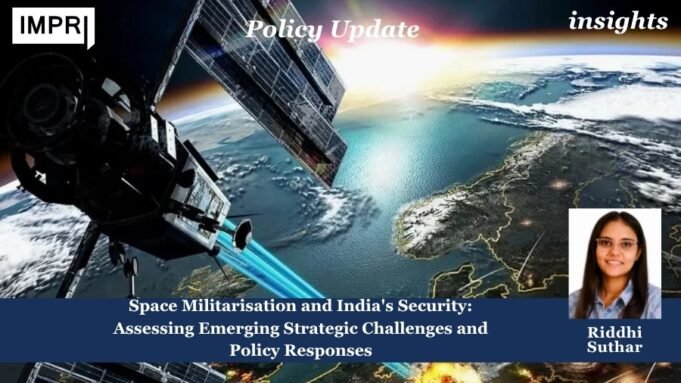 Space Militarisation: Strategic Challenges Policy Responses PUposting2.01 4