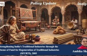 Strengthening India’s Traditional Industries Through SFURTI: The Progress, Challenges And Way Forward ambika poster 1