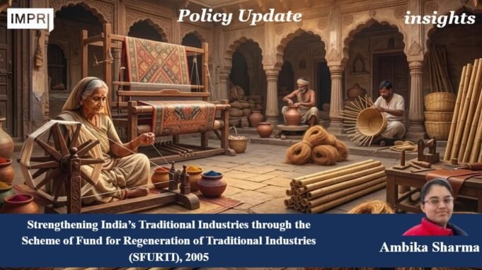 Strengthening India’s Traditional Industries Through SFURTI: The Progress, Challenges And Way Forward ambika poster 1