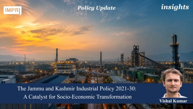 The Jammu And Kashmir Industrial Policy, 2021-30: A Catalyst For vishal poster 3