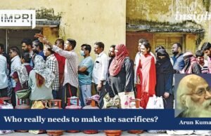 Who Really Needs To Make The Sacrifices? arun kumar 1