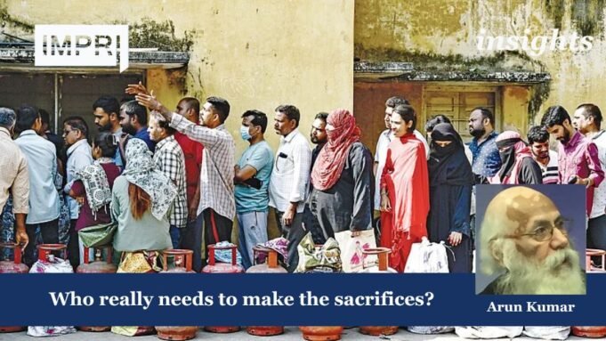 Who Really Needs To Make The Sacrifices? arun kumar 1