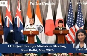 11th Quad Foreign Ministers’ Meeting, New Delhi, May 2026 11 quad