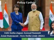 16th India-Japan Annual Summit Joint Statement – New Delhi (July 2026) 16