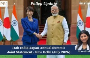 16th India-Japan Annual Summit Joint Statement – New Delhi (July 2026) 16