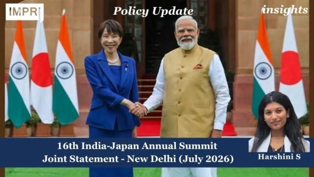 16th India-Japan Annual Summit Joint Statement - New Delhi (July 16