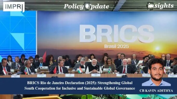 BRICS Rio De Janeiro Declaration (2025): Strengthening Global South Cooperation For Inclusive And Sustainable Global Governance WhatsApp Image 2026 08 31 at 07.42.13 1