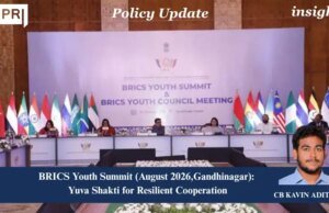 BRICS Youth Summit 2026, Gandhinagar: Yuva Shakti For Resilient Cooperation WhatsApp Image 2026 08 31 at 07.42.13