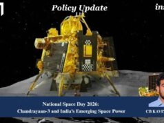 Chandrayaan-3: India’s Emerging Space Power | National Space Day 2026 Chandrayaan-3 Vikram lander on the lunar surface