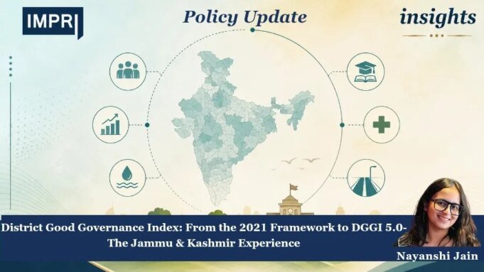 District Good Governance Index (2021): Evaluating District-Level Governance In Jammu & Kashmir – IMPRI Impact And Policy Research Institute IMG 20260822 WA0007 1