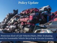 Environment Protection (End-of-Life Vehicles) Rules, 2025: Evaluating India’s Framework For Sustainable Vehicle Recycling And Circular Economy – IMPRI Impact And Policy Research Institute saachi