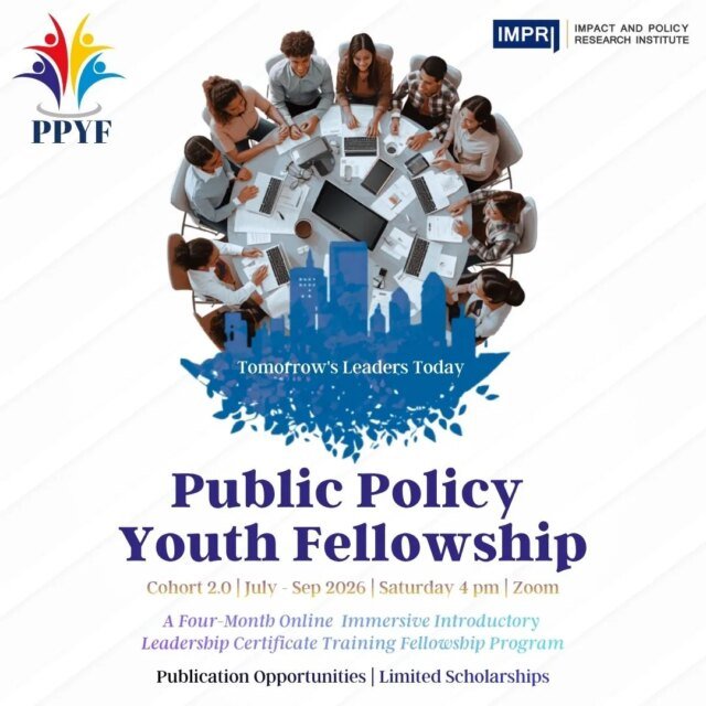Fellows' List & Details: PPYF Public Policy Youth Fellowship– Cohort 2.0 - PPYF Cohort 2 Public Policy Youth Fellowship Fellow Pic poster