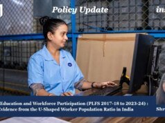 Female Education And Workforce Participation (PLFS 2017–18 To 2023–24): Evidence From The U-Shaped Worker Population Ratio In India shruti 6