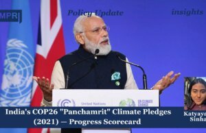 India’s COP26 “Panchamrit” Climate Pledges (2021) – Progress Scorecard katyayani 3
