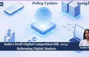 India’s Draft Digital Competition Bill, 2024: Reforming Digital Markets tanisha poster 1