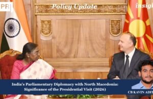India’s Parliamentary Diplomacy With North Macedonia: Significance Of The Presidential Visit (2026) – IMPRI Impact And Policy Research Institute WhatsApp Image 2026 08 09 at 17.14.49 1