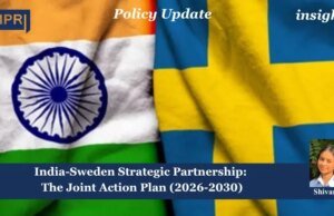 India–Sweden Strategic Partnership: The Joint Action Plan (2026-2030) shivanshi poster 2
