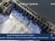 Kalai-II Hydroelectric Project: Assessing The Adequacy Of Environmental Impact Assessment gargi poster 2