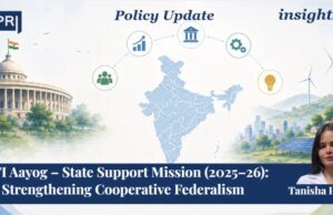 NITI Aayog – State Support Mission (2025–26): Strengthening Cooperative Federalism And State-Level Development Planning tanisha poster 3